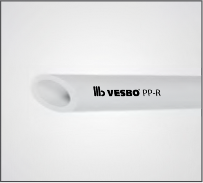 Труба полипропиленовая Vesbo PN 20 (SDR 6) 40 x 6,7 для холодной и горячей воды 